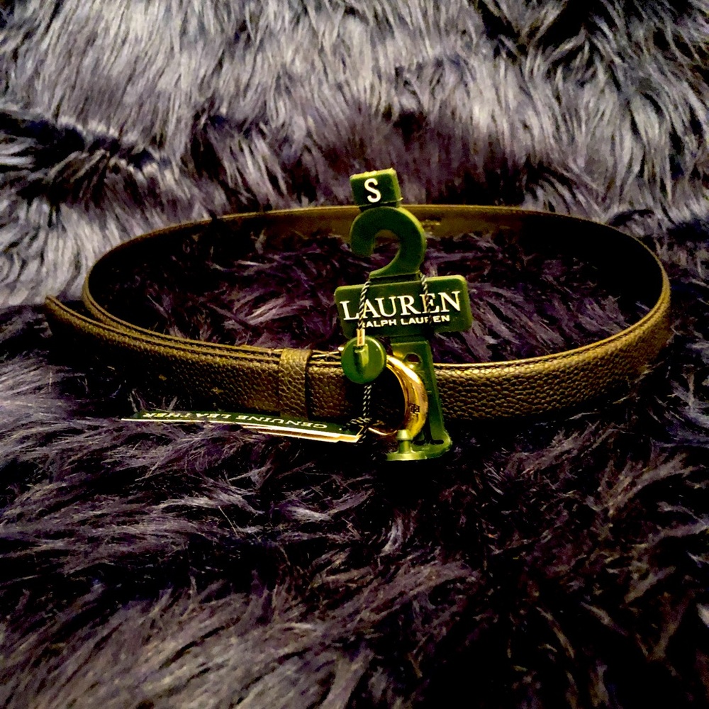 Genuine Leather Ralph Lauren Belt
